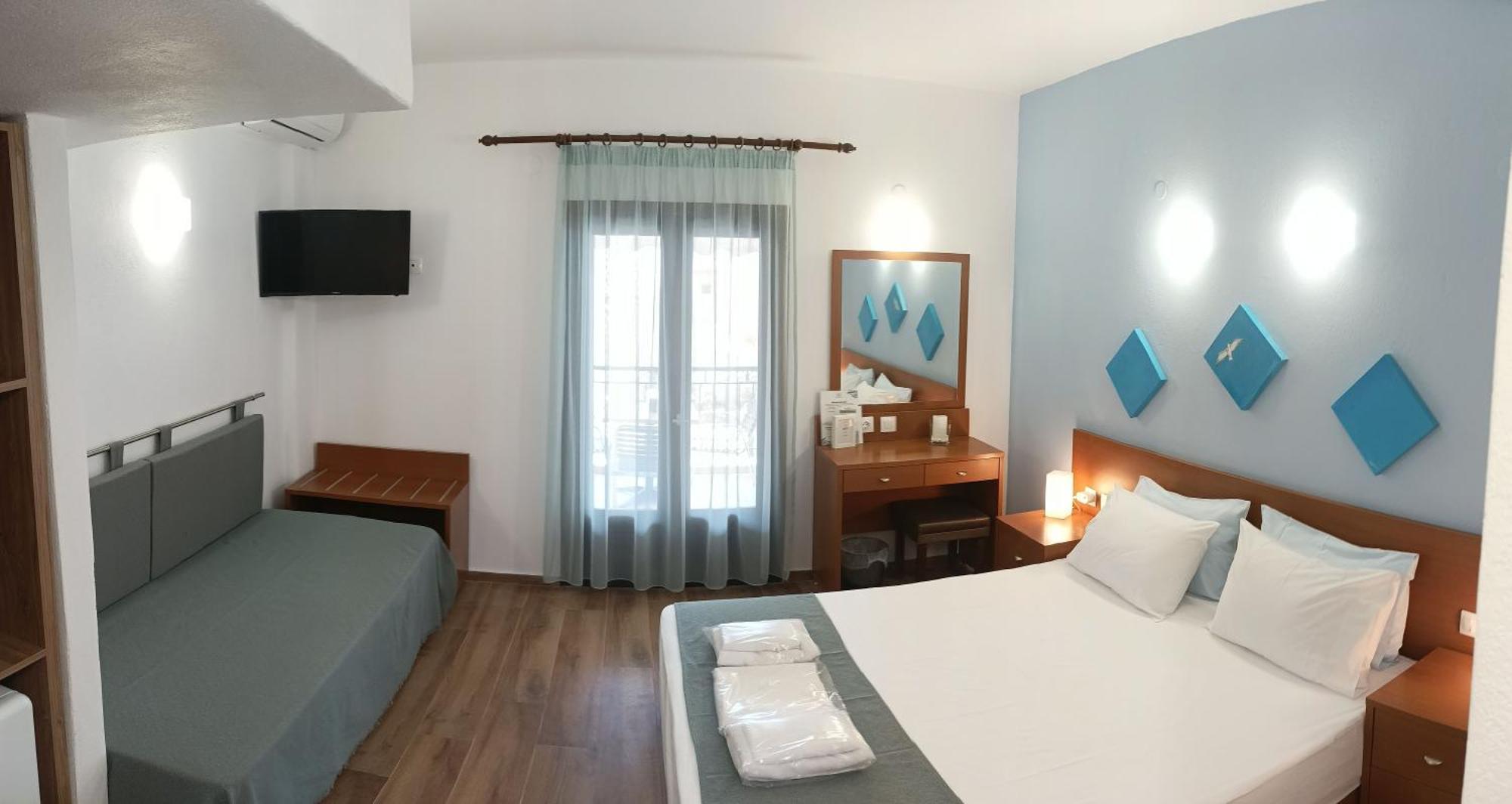 Glaros Blue Hotel Neos Marmaras Ngoại thất bức ảnh